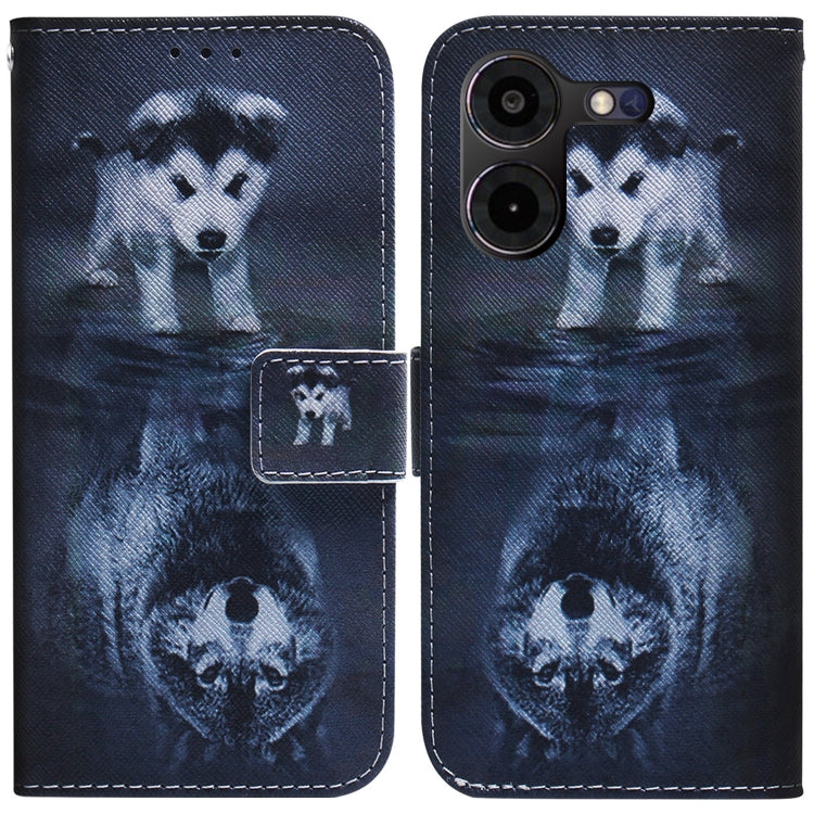 Coloured Drawing Flip Leather Phone Case, For Tecno Pova 5 Pro, For Tecno Pova Neo 3, For Tecno Camon 20 Premier 5G, For Tecno Camon 20 Pro 5G