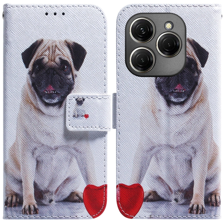 Coloured Drawing Flip Leather Phone Case, For Tecno Camon 30 Pro CL8, For Tecno Camon 30 4G / 30 5G CL6 CL7, For Tecno Spark 20 Pro+ 4G, For Tecno Spark 20 Pro