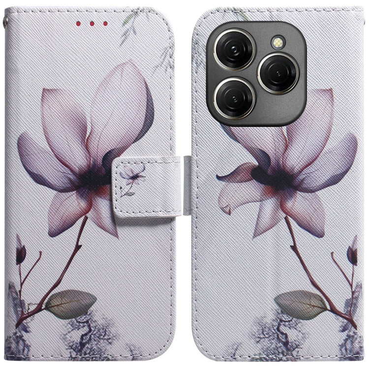 Coloured Drawing Flip Leather Phone Case, For Tecno Camon 30 Pro CL8, For Tecno Camon 30 4G / 30 5G CL6 CL7, For Tecno Spark 20 Pro+ 4G, For Tecno Spark 20 Pro