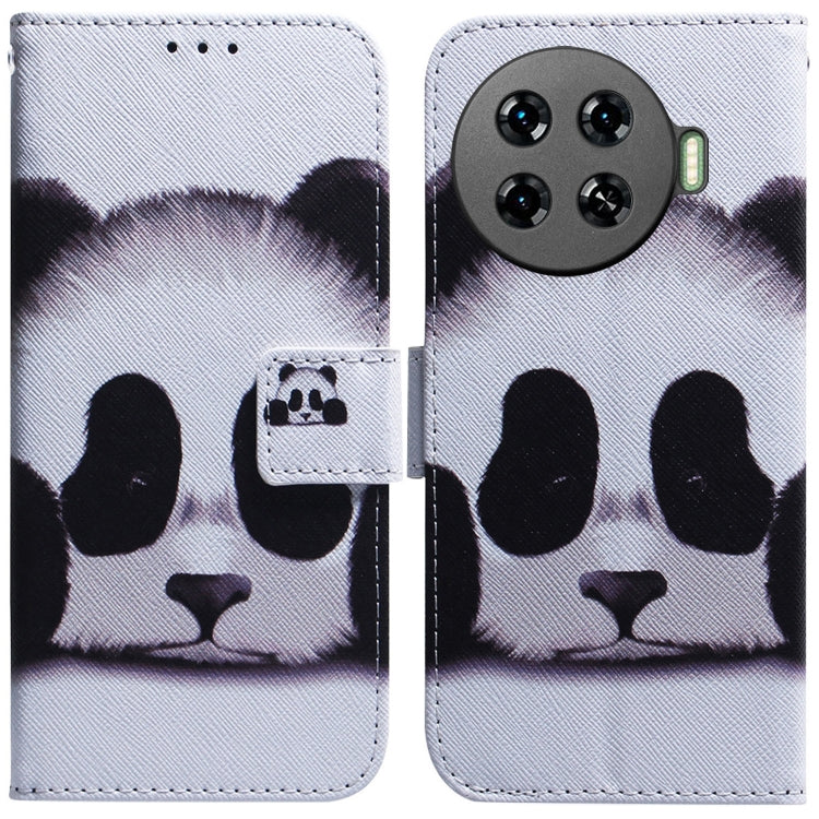 Coloured Drawing Flip Leather Phone Case, For Tecno Camon 30 Pro CL8, For Tecno Camon 30 4G / 30 5G CL6 CL7, For Tecno Spark 20 Pro+ 4G, For Tecno Spark 20 Pro