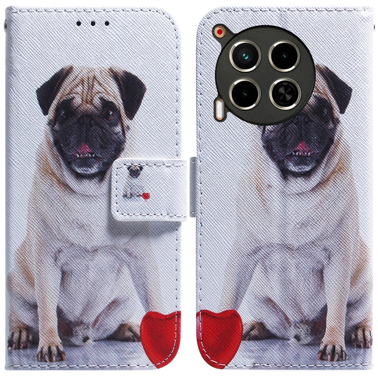 Coloured Drawing Flip Leather Phone Case, For Tecno Camon 30 Pro CL8, For Tecno Camon 30 4G / 30 5G CL6 CL7, For Tecno Spark 20 Pro+ 4G, For Tecno Spark 20 Pro