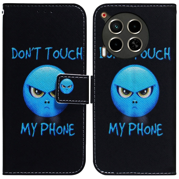 Coloured Drawing Flip Leather Phone Case, For Tecno Camon 30 Pro CL8, For Tecno Camon 30 4G / 30 5G CL6 CL7, For Tecno Spark 20 Pro+ 4G, For Tecno Spark 20 Pro