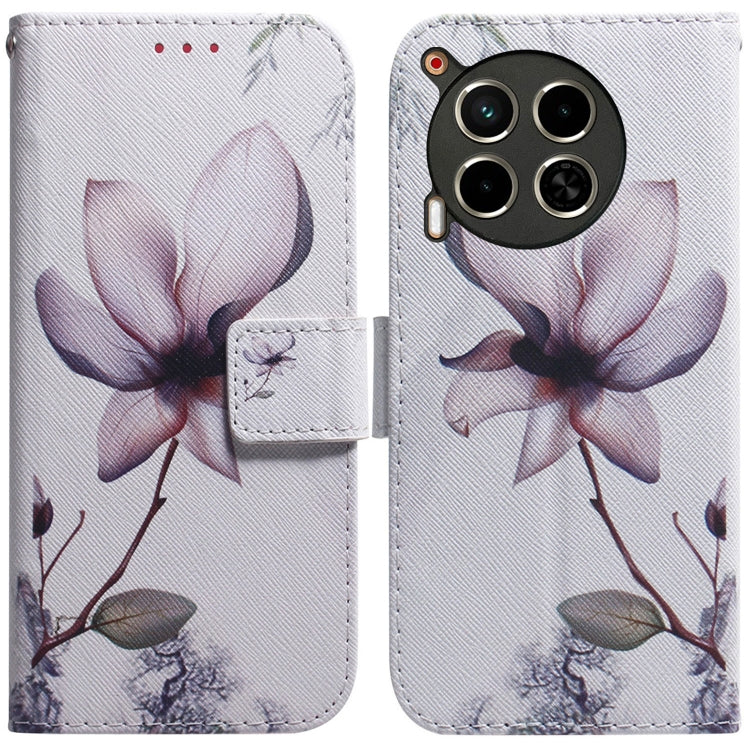 Coloured Drawing Flip Leather Phone Case, For Tecno Camon 30 Pro CL8, For Tecno Camon 30 4G / 30 5G CL6 CL7, For Tecno Spark 20 Pro+ 4G, For Tecno Spark 20 Pro
