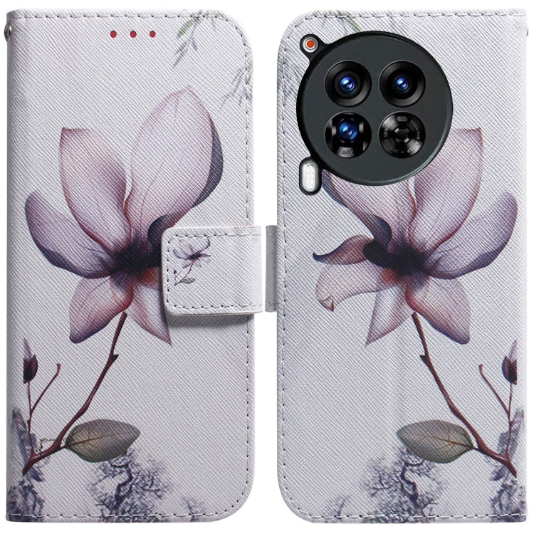 Coloured Drawing Flip Leather Phone Case, For Tecno Spark Go 1 / Pop 9 Pro, For Tecno Camon 30 Premier 5G, For Tecno Pova 6 Neo, For Tecno Pova 6 Pro / Pova 6