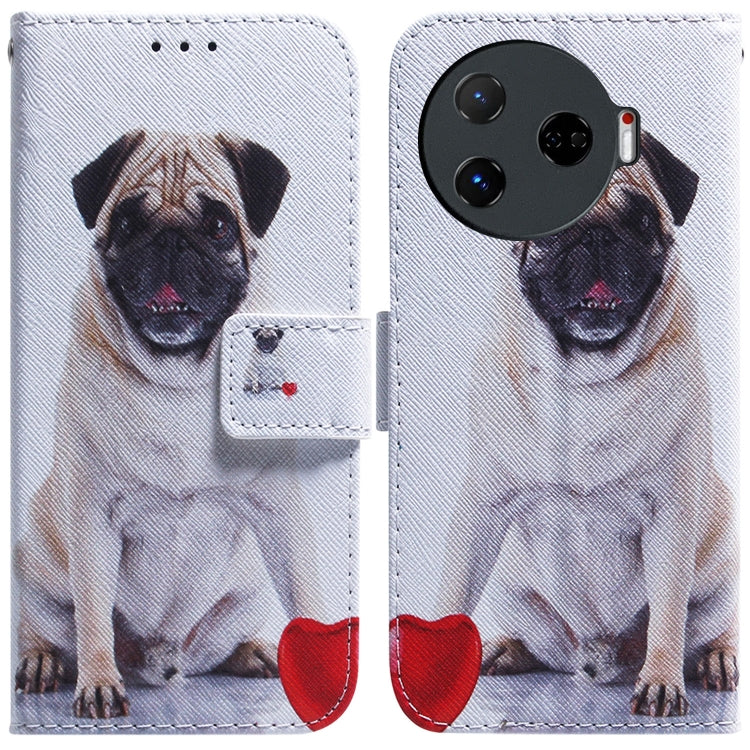Coloured Drawing Flip Leather Phone Case, For Tecno Camon 30 Pro CL8, For Tecno Camon 30 4G / 30 5G CL6 CL7, For Tecno Spark 20 Pro+ 4G, For Tecno Spark 20 Pro