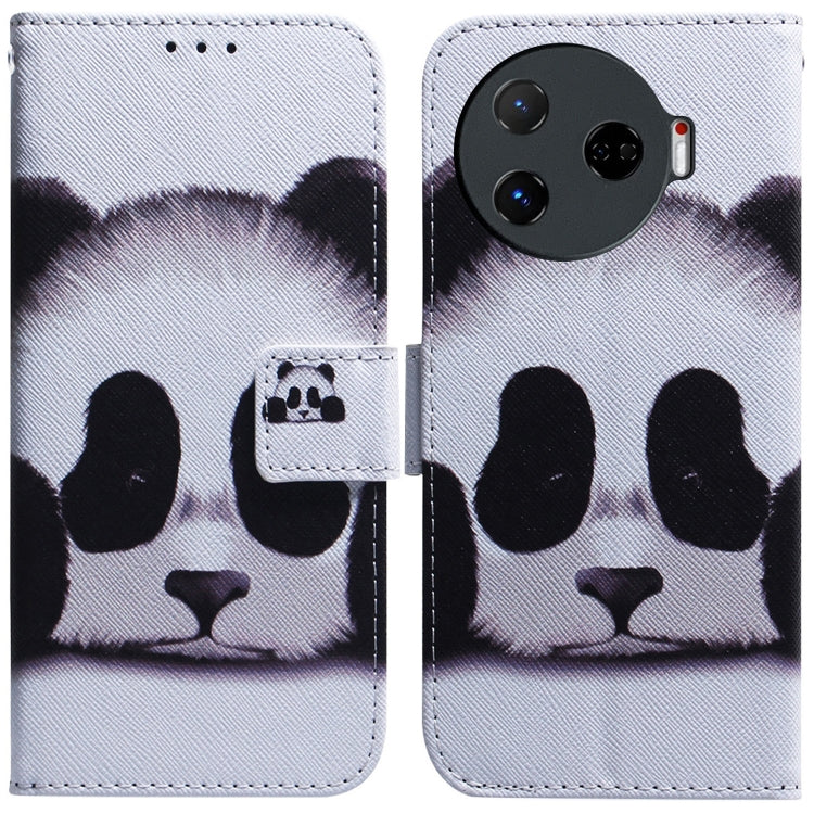 Coloured Drawing Flip Leather Phone Case, For Tecno Camon 30 Pro CL8, For Tecno Camon 30 4G / 30 5G CL6 CL7, For Tecno Spark 20 Pro+ 4G, For Tecno Spark 20 Pro