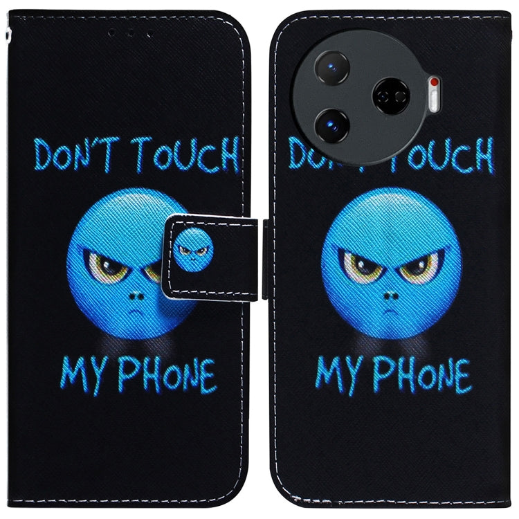 Coloured Drawing Flip Leather Phone Case, For Tecno Camon 30 Pro CL8, For Tecno Camon 30 4G / 30 5G CL6 CL7, For Tecno Spark 20 Pro+ 4G, For Tecno Spark 20 Pro