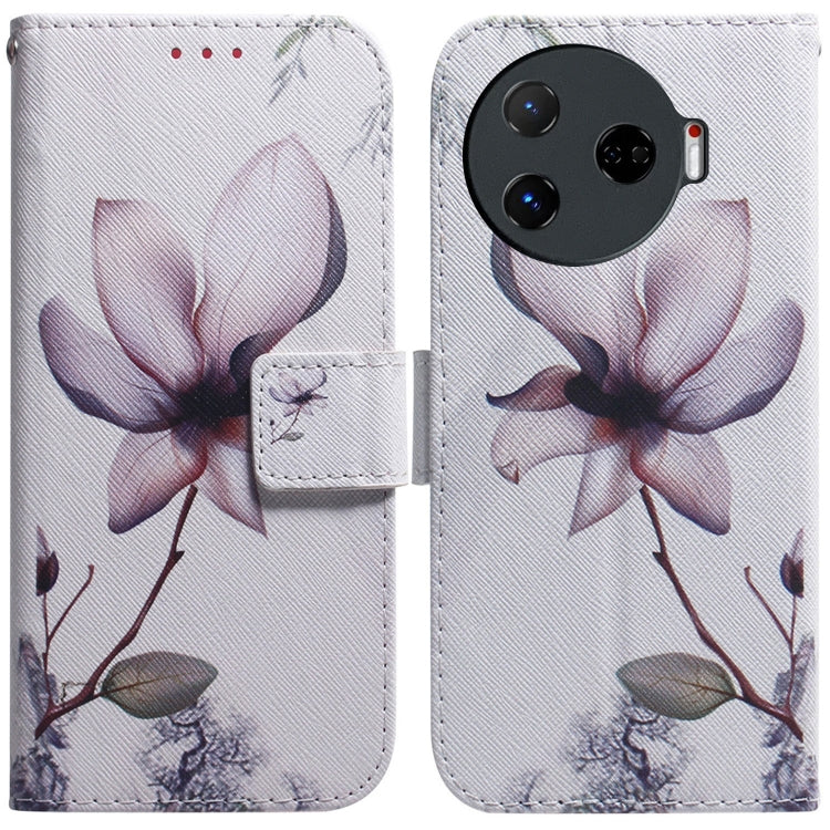 Coloured Drawing Flip Leather Phone Case, For Tecno Camon 30 Pro CL8, For Tecno Camon 30 4G / 30 5G CL6 CL7, For Tecno Spark 20 Pro+ 4G, For Tecno Spark 20 Pro