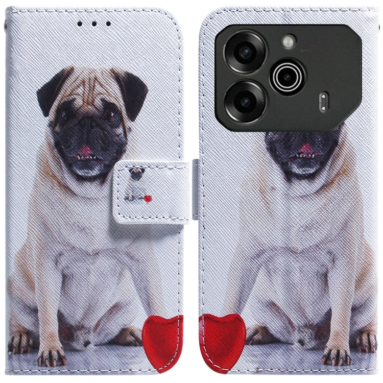 Coloured Drawing Flip Leather Phone Case, For Tecno Spark Go 1 / Pop 9 Pro, For Tecno Camon 30 Premier 5G, For Tecno Pova 6 Neo, For Tecno Pova 6 Pro / Pova 6
