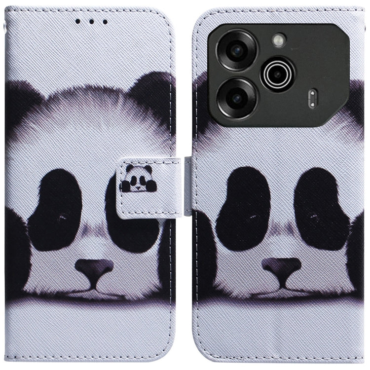 Coloured Drawing Flip Leather Phone Case, For Tecno Spark Go 1 / Pop 9 Pro, For Tecno Camon 30 Premier 5G, For Tecno Pova 6 Neo, For Tecno Pova 6 Pro / Pova 6