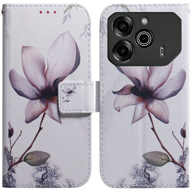 Coloured Drawing Flip Leather Phone Case, For Tecno Spark Go 1 / Pop 9 Pro, For Tecno Camon 30 Premier 5G, For Tecno Pova 6 Neo, For Tecno Pova 6 Pro / Pova 6