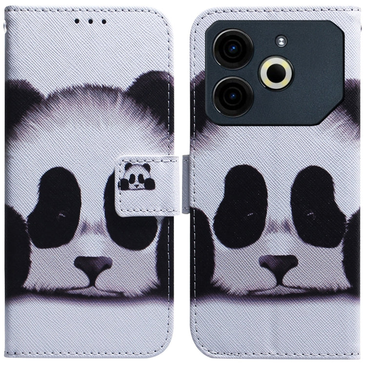 Coloured Drawing Flip Leather Phone Case, For Tecno Spark Go 1 / Pop 9 Pro, For Tecno Camon 30 Premier 5G, For Tecno Pova 6 Neo, For Tecno Pova 6 Pro / Pova 6