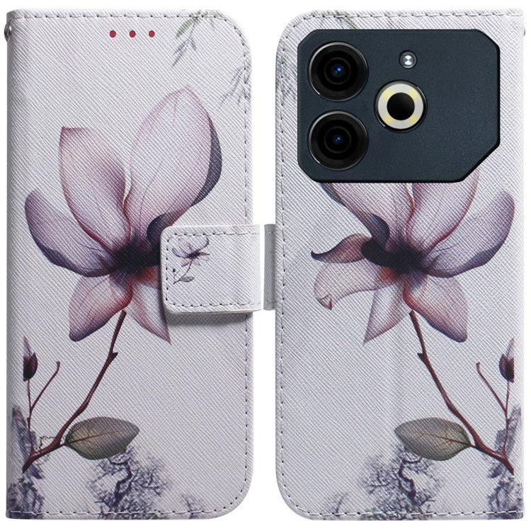 Coloured Drawing Flip Leather Phone Case, For Tecno Spark Go 1 / Pop 9 Pro, For Tecno Camon 30 Premier 5G, For Tecno Pova 6 Neo, For Tecno Pova 6 Pro / Pova 6