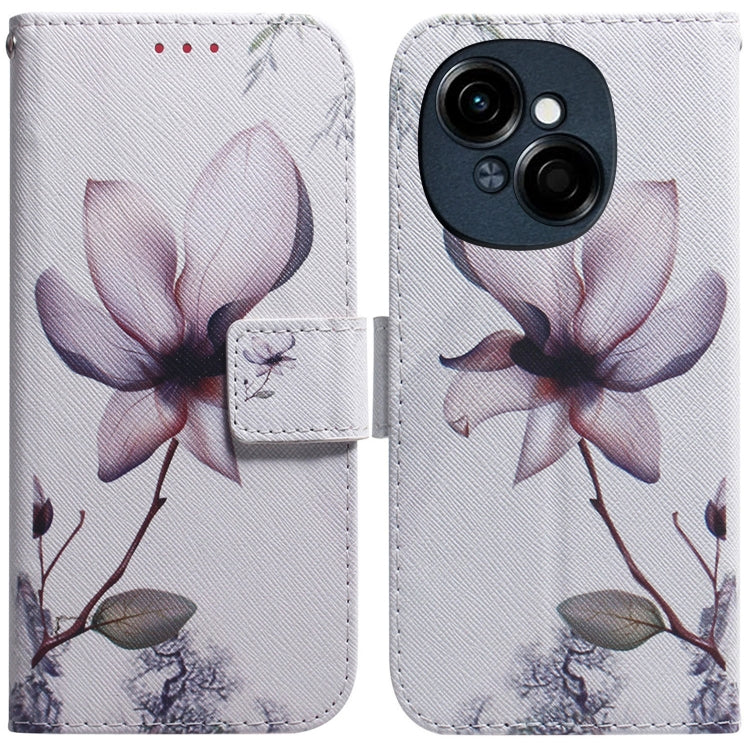 Coloured Drawing Flip Leather Phone Case, For Tecno Spark Go 1 / Pop 9 Pro, For Tecno Camon 30 Premier 5G, For Tecno Pova 6 Neo, For Tecno Pova 6 Pro / Pova 6