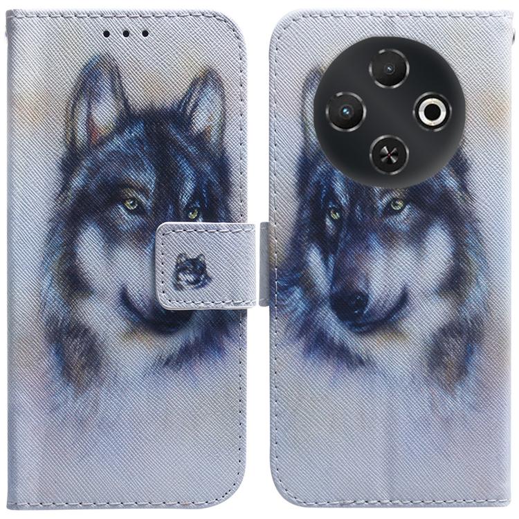 Coloured Drawing Flip Leather Phone Case, For Tecno Pop 10 / Spark Go 2 4G, For Tecno Pop 9 5G / Spark 30C 5G, For Tecno Camon 30S / Camon 30S Pro, For Tecno Spark 30C