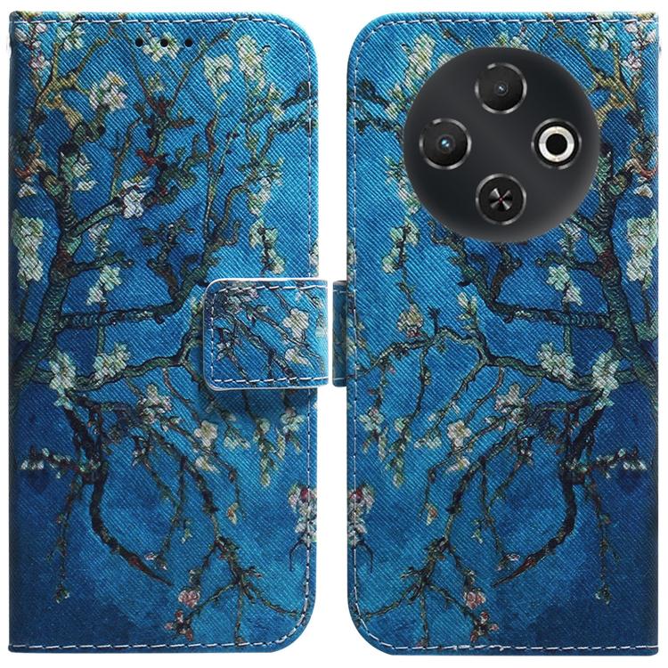 Coloured Drawing Flip Leather Phone Case, For Tecno Pop 10 / Spark Go 2 4G, For Tecno Pop 9 5G / Spark 30C 5G, For Tecno Camon 30S / Camon 30S Pro, For Tecno Spark 30C