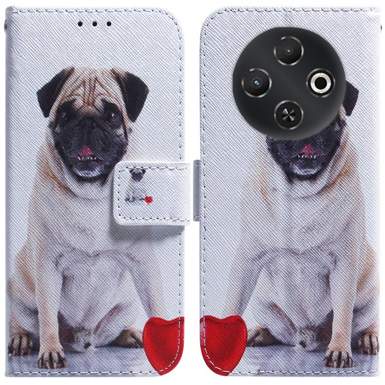 Coloured Drawing Flip Leather Phone Case, For Tecno Pop 10 / Spark Go 2 4G, For Tecno Pop 9 5G / Spark 30C 5G, For Tecno Camon 30S / Camon 30S Pro, For Tecno Spark 30C