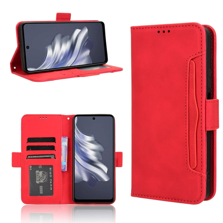 Skin Feel Calf Texture Card Slots Leather Phone Case, For Tecno Camon 30 Premier 5G, For Tecno Pova 6 Neo 4G, For Tecno Pova 6 4G, For Tecno Camon 30 Pro 5G, For Tecno Camon 30 5G / 4G, For Tecno Pova 6 Pro 5G, For Tecno Spark 20 Pro+ 4G KJ7           ...