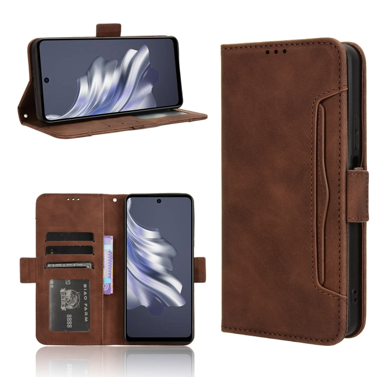 Skin Feel Calf Texture Card Slots Leather Phone Case, For Tecno Camon 30 Premier 5G, For Tecno Pova 6 Neo 4G, For Tecno Pova 6 4G, For Tecno Camon 30 Pro 5G, For Tecno Camon 30 5G / 4G, For Tecno Pova 6 Pro 5G, For Tecno Spark 20 Pro+ 4G KJ7           ...