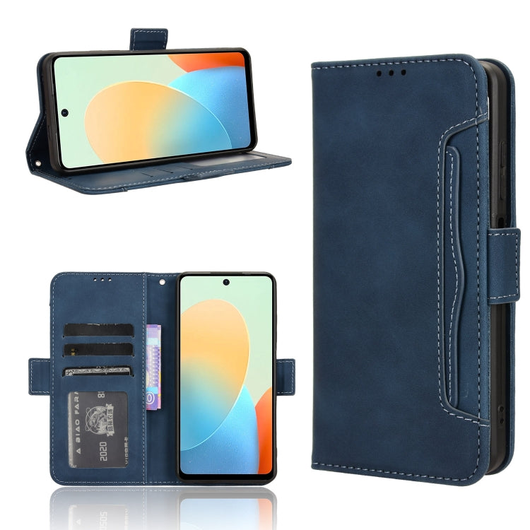Skin Feel Calf Texture Card Slots Leather Phone Case, For Tecno Camon 30 Premier 5G, For Tecno Pova 6 Neo 4G, For Tecno Pova 6 4G, For Tecno Camon 30 Pro 5G, For Tecno Camon 30 5G / 4G, For Tecno Pova 6 Pro 5G, For Tecno Spark 20 Pro+ 4G KJ7           ...