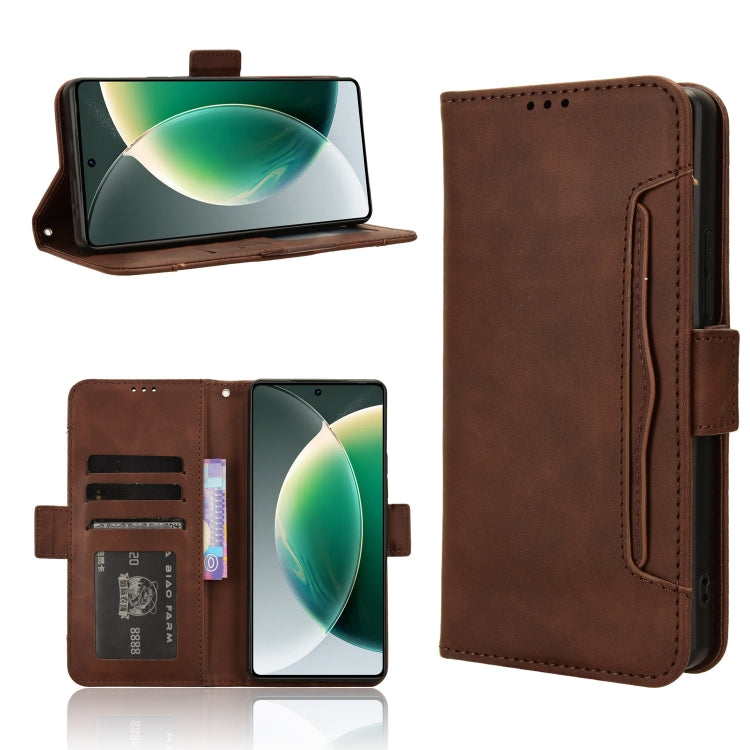 Skin Feel Calf Texture Card Slots Leather Phone Case, For Tecno Camon 30 Premier 5G, For Tecno Pova 6 Neo 4G, For Tecno Pova 6 4G, For Tecno Camon 30 Pro 5G, For Tecno Camon 30 5G / 4G, For Tecno Pova 6 Pro 5G, For Tecno Spark 20 Pro+ 4G KJ7           ...