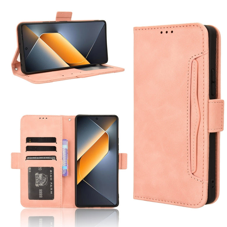 Skin Feel Calf Texture Card Slots Leather Phone Case, For Tecno Camon 30 Premier 5G, For Tecno Pova 6 Neo 4G, For Tecno Pova 6 4G, For Tecno Camon 30 Pro 5G, For Tecno Camon 30 5G / 4G, For Tecno Pova 6 Pro 5G, For Tecno Spark 20 Pro+ 4G KJ7           ...