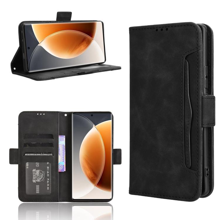 Skin Feel Calf Texture Card Slots Leather Phone Case, For Tecno Camon 40 Premier 5G, For Tecno Camon 40 4G, For Tecno Camon 30S 4G / 30S Pro 4G, For Tecno Pova 6 Neo 5G / Spark 30 5G, For Tecno Spark 30 Pro 4G, For Tecno Spark 30 4G                    ...