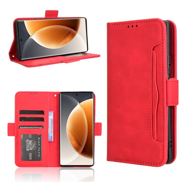 Skin Feel Calf Texture Card Slots Leather Phone Case, For Tecno Camon 40 Premier 5G, For Tecno Camon 40 4G, For Tecno Camon 30S 4G / 30S Pro 4G, For Tecno Pova 6 Neo 5G / Spark 30 5G, For Tecno Spark 30 Pro 4G, For Tecno Spark 30 4G                    ...