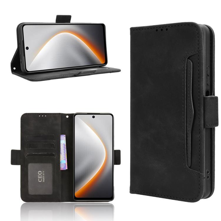 Skin Feel Calf Texture Card Slots Leather Phone Case, For Tecno Pova 7 5G, For Tecno Spark 40 Pro+ 4G, For Tecno Spark 40 Pro 4G, For Tecno Spark 40 4G, For Tecno Pova 7 Ultra 5G, For Tecno Pova 7 4G, For Tecno Spark Go 2 4G, For Tecno Pova Curve 5G   ...