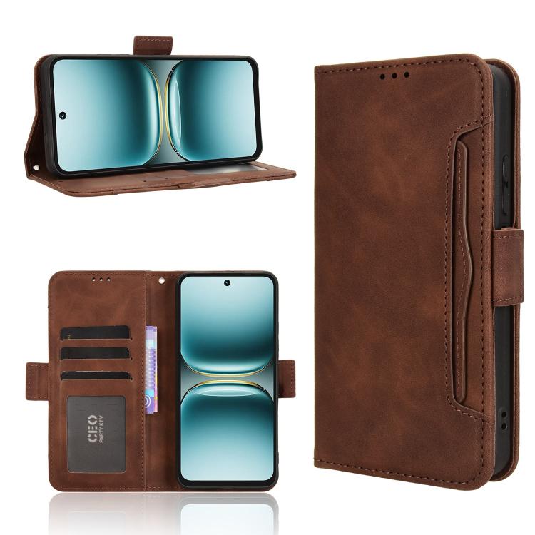 Skin Feel Calf Texture Card Slots Leather Phone Case, For Tecno Pova 7 5G, For Tecno Spark 40 Pro+ 4G, For Tecno Spark 40 Pro 4G, For Tecno Spark 40 4G, For Tecno Pova 7 Ultra 5G, For Tecno Pova 7 4G, For Tecno Spark Go 2 4G, For Tecno Pova Curve 5G   ...