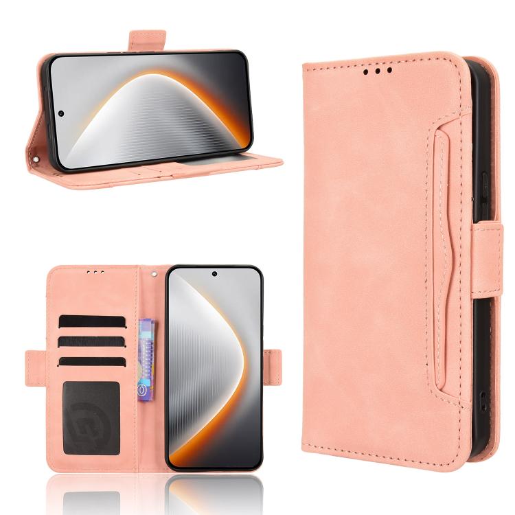 Skin Feel Calf Texture Card Slots Leather Phone Case, For Tecno Spark 40C, For Tecno Pova 7 Pro 5G, For Tecno Pova 7 5G, For Tecno Spark 40 Pro+ 4G, For Tecno Spark 40 Pro 4G, For Tecno Spark 40 4G, For Tecno Pova 7 Ultra 5G, For Tecno Pova 7 4G       ...