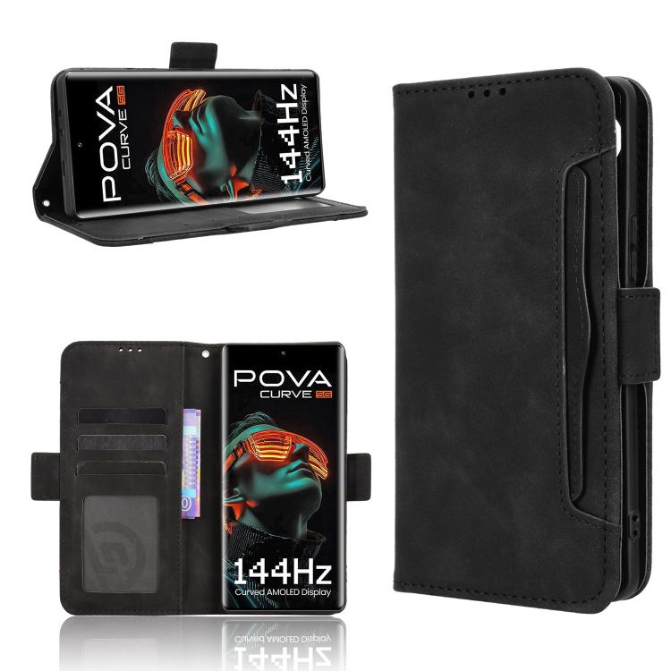Skin Feel Calf Texture Card Slots Leather Phone Case, For Tecno Pova 7 5G, For Tecno Spark 40 Pro+ 4G, For Tecno Spark 40 Pro 4G, For Tecno Spark 40 4G, For Tecno Pova 7 Ultra 5G, For Tecno Pova 7 4G, For Tecno Spark Go 2 4G, For Tecno Pova Curve 5G   ...