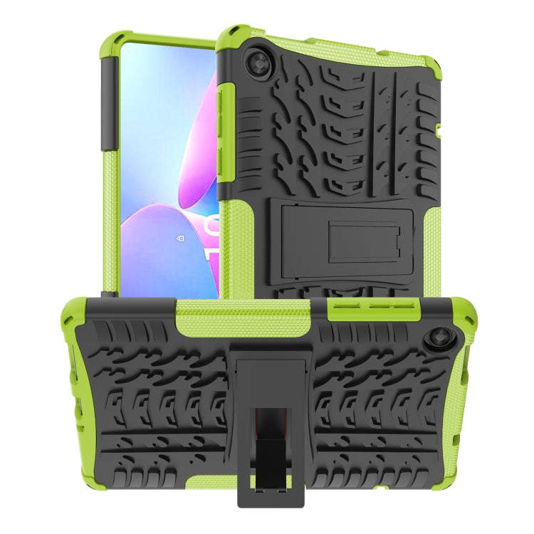 Tire Texture TPU + PC Tablet Case with Holder, For Lenovo Tab M10, For Lenovo Tab M8 4th Gen