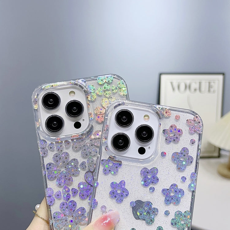 Little Star Series Glitter Powder TPU Phone Case, For iPhone 12 Pro Max, For iPhone 11, For iPhone 11 Pro Max