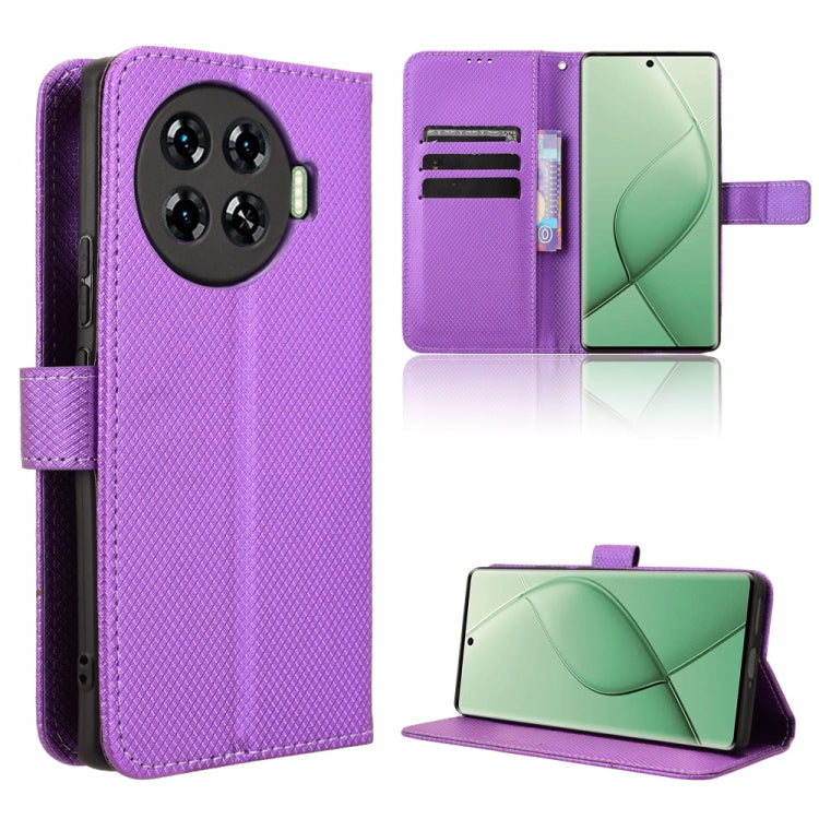Diamond Texture Leather Phone Case, For Tecno Camon 30 Premier 5G, For Tecno Pova 6 Neo 4G, For Tecno Pova 6 4G, For Tecno Camon 30 Pro 5G, For Tecno Camon 30 5G / 4G, For Tecno Pova 6 Pro 5G, For Tecno Spark 20 Pro+ 4G, For Tecno Spark 20 Pro 4G      ...
