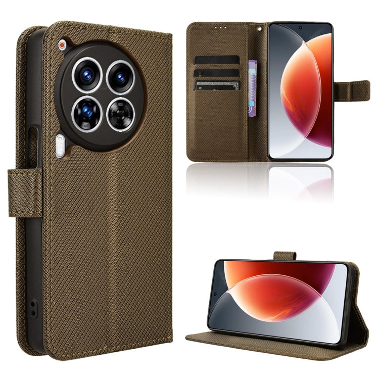 Diamond Texture Leather Phone Case, For Tecno Camon 30 Premier 5G, For Tecno Pova 6 Neo 4G, For Tecno Pova 6 4G, For Tecno Camon 30 Pro 5G, For Tecno Camon 30 5G / 4G, For Tecno Pova 6 Pro 5G, For Tecno Spark 20 Pro+ 4G, For Tecno Spark 20 Pro 4G      ...