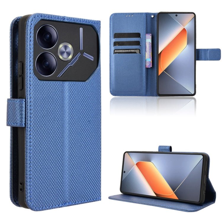 Diamond Texture Leather Phone Case, For Tecno Camon 30 Premier 5G, For Tecno Pova 6 Neo 4G, For Tecno Pova 6 4G, For Tecno Camon 30 Pro 5G, For Tecno Camon 30 5G / 4G, For Tecno Pova 6 Pro 5G, For Tecno Spark 20 Pro+ 4G, For Tecno Spark 20 Pro 4G      ...