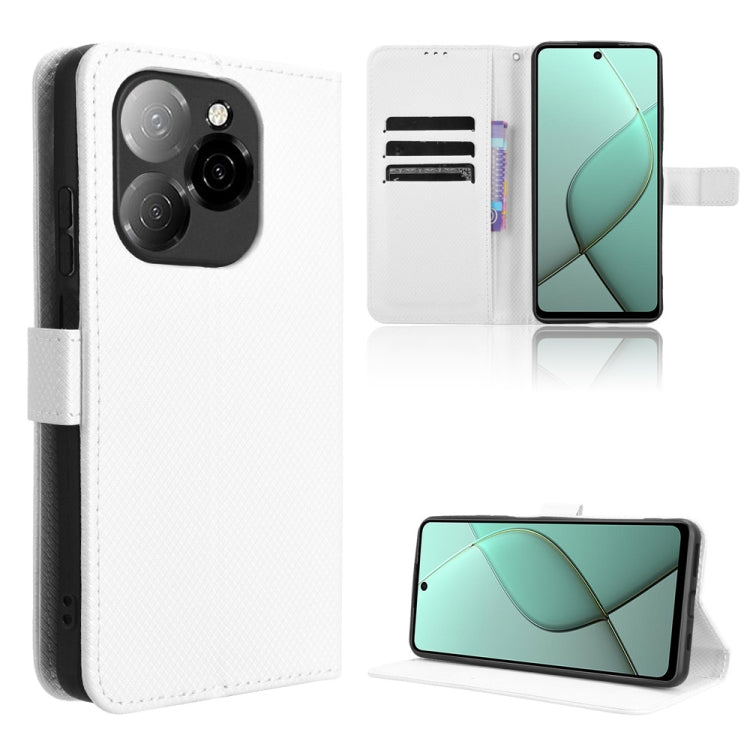 Diamond Texture Leather Phone Case, For Tecno Camon 40 Premier 5G, For Tecno Camon 40 4G, For Tecno Camon 30S 4G / 30S Pro 4G, For Tecno Pova 6 Neo 5G / Spark 30 5G, For Tecno Spark 30 Pro 4G, For Tecno Spark 30 4G                                      ...