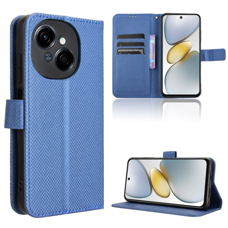 Diamond Texture Leather Phone Case, For Tecno Camon 40 Premier 5G, For Tecno Camon 40 4G, For Tecno Camon 30S 4G / 30S Pro 4G, For Tecno Pova 6 Neo 5G / Spark 30 5G, For Tecno Spark 30 Pro 4G, For Tecno Spark 30 4G                                      ...