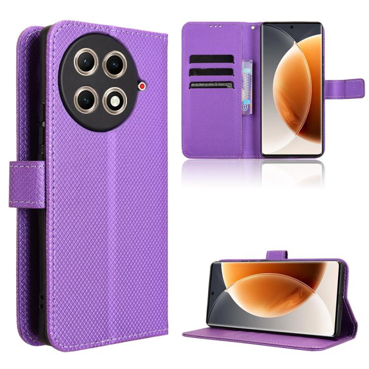 Diamond Texture Leather Phone Case, For Tecno Camon 40 Premier 5G, For Tecno Camon 40 4G, For Tecno Camon 30S 4G / 30S Pro 4G, For Tecno Pova 6 Neo 5G / Spark 30 5G, For Tecno Spark 30 Pro 4G, For Tecno Spark 30 4G                                      ...