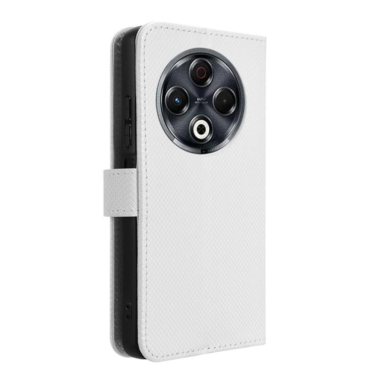 Diamond Texture Leather Phone Case, For Tecno Spark 30 4G, For Tecno Spark Go 1 / Pop 9 / Spark Go 2025, For Tecno Spark 30C 4G, For Tecno Spark 20 Pro 5G, For Tecno Camon 30 Premier 5G, For Tecno Pova 6 Neo 4G, For Tecno Pova 6 4G                     ...