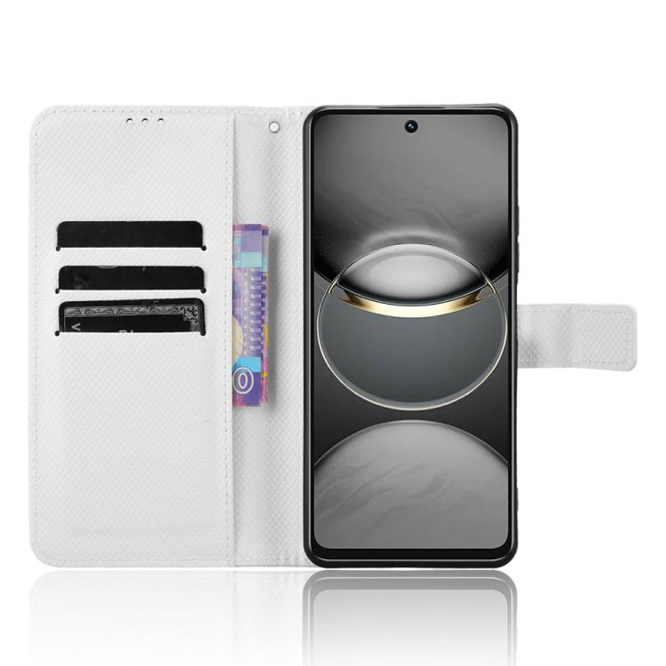 Diamond Texture Leather Phone Case, For Tecno Spark 30 4G, For Tecno Spark Go 1 / Pop 9 / Spark Go 2025, For Tecno Spark 30C 4G, For Tecno Spark 20 Pro 5G, For Tecno Camon 30 Premier 5G, For Tecno Pova 6 Neo 4G, For Tecno Pova 6 4G                     ...