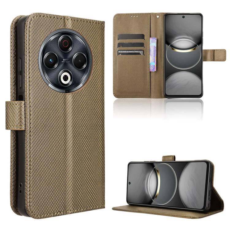 Diamond Texture Leather Phone Case, For Tecno Spark 30 4G, For Tecno Spark Go 1 / Pop 9 / Spark Go 2025, For Tecno Spark 30C 4G, For Tecno Spark 20 Pro 5G, For Tecno Camon 30 Premier 5G, For Tecno Pova 6 Neo 4G, For Tecno Pova 6 4G                     ...