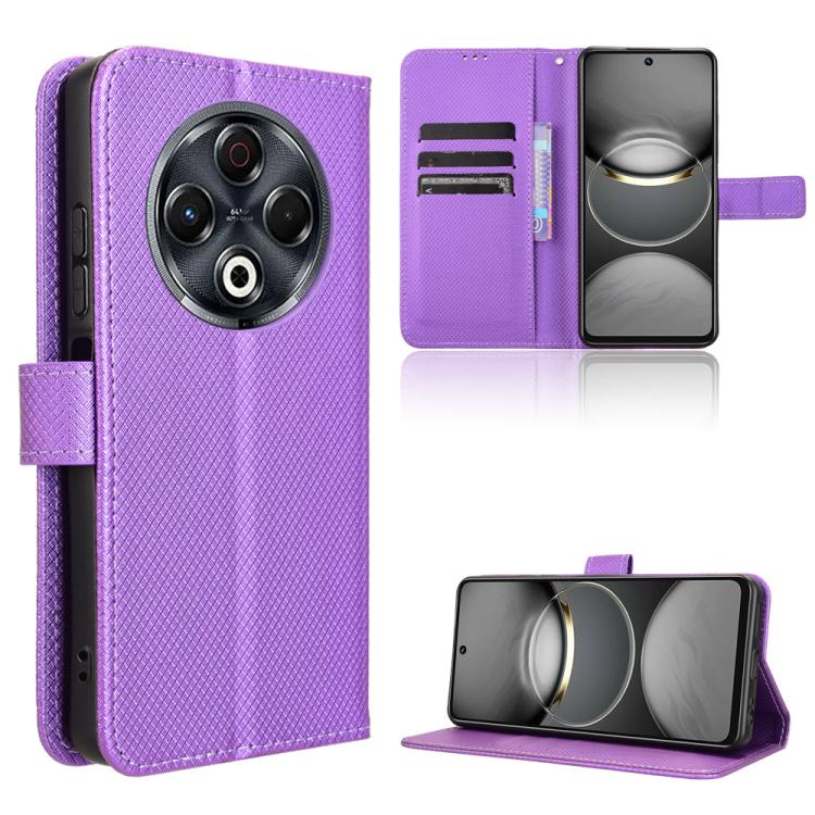 Diamond Texture Leather Phone Case, For Tecno Camon 40 Premier 5G, For Tecno Camon 40 4G, For Tecno Camon 30S 4G / 30S Pro 4G, For Tecno Pova 6 Neo 5G / Spark 30 5G, For Tecno Spark 30 Pro 4G, For Tecno Spark 30 4G                                      ...