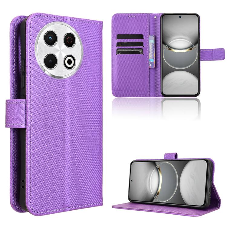 Diamond Texture Leather Phone Case, For Tecno Camon 40 Premier 5G, For Tecno Camon 40 4G, For Tecno Camon 30S 4G / 30S Pro 4G, For Tecno Pova 6 Neo 5G / Spark 30 5G, For Tecno Spark 30 Pro 4G, For Tecno Spark 30 4G                                      ...