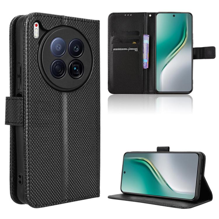 Diamond Texture Leather Phone Case, For Tecno Camon 40 Premier 5G, For Tecno Camon 40 4G, For Tecno Camon 30S 4G / 30S Pro 4G, For Tecno Pova 6 Neo 5G / Spark 30 5G, For Tecno Spark 30 Pro 4G, For Tecno Spark 30 4G                                      ...