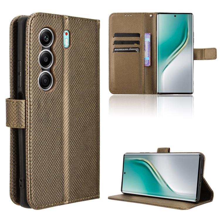 Diamond Texture Leather Phone Case, For Tecno Pova 7 5G, For Tecno Spark 40 Pro+ 4G, For Tecno Spark 40 Pro 4G, For Tecno Spark 40 4G, For Tecno Pova 7 Ultra 5G, For Tecno Pova 7 4G, For Tecno Spark Go 2 4G, For Tecno Pova Curve 5G                     ...