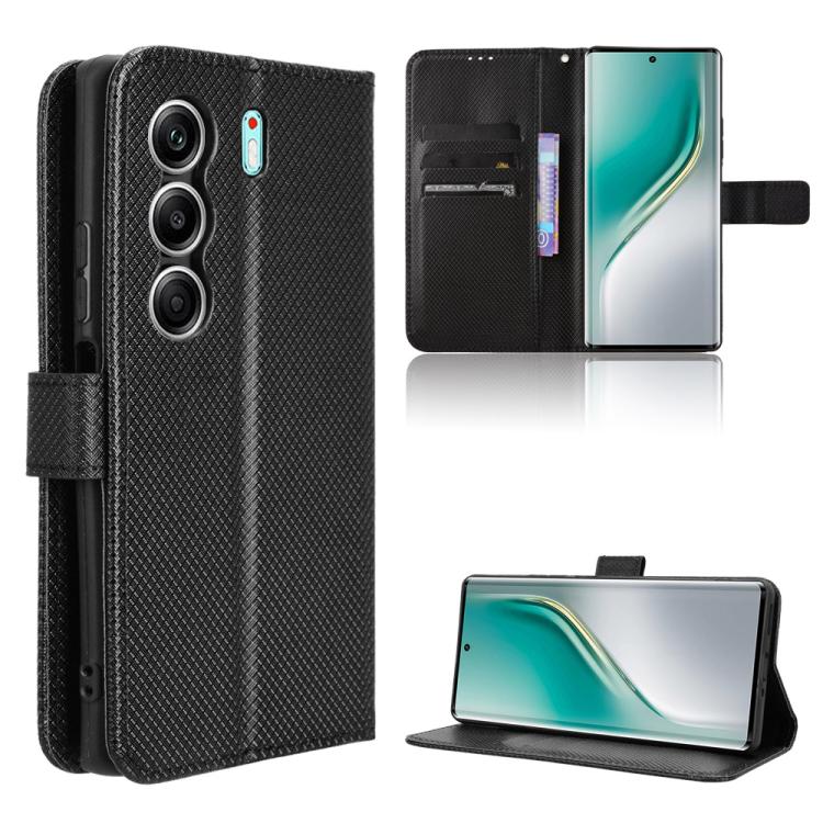 Diamond Texture Leather Phone Case, For Tecno Camon 40 Premier 5G, For Tecno Camon 40 4G, For Tecno Camon 30S 4G / 30S Pro 4G, For Tecno Pova 6 Neo 5G / Spark 30 5G, For Tecno Spark 30 Pro 4G, For Tecno Spark 30 4G                                      ...