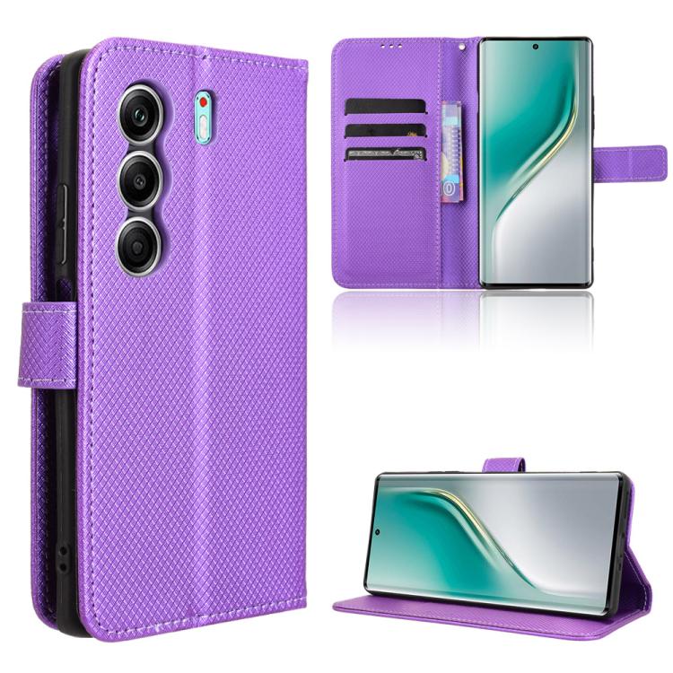 Diamond Texture Leather Phone Case, For Tecno Camon 40 Premier 5G, For Tecno Camon 40 4G, For Tecno Camon 30S 4G / 30S Pro 4G, For Tecno Pova 6 Neo 5G / Spark 30 5G, For Tecno Spark 30 Pro 4G, For Tecno Spark 30 4G                                      ...