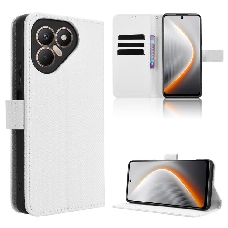 Diamond Texture Leather Phone Case, For Tecno Pova 7 5G, For Tecno Spark 40 Pro+ 4G, For Tecno Spark 40 Pro 4G, For Tecno Spark 40 4G, For Tecno Pova 7 Ultra 5G, For Tecno Pova 7 4G, For Tecno Spark Go 2 4G, For Tecno Pova Curve 5G                     ...